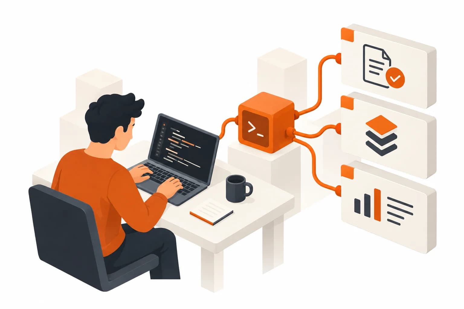 A developer connects a coding agent to shared corrections, tool stacks, and community knowledge.