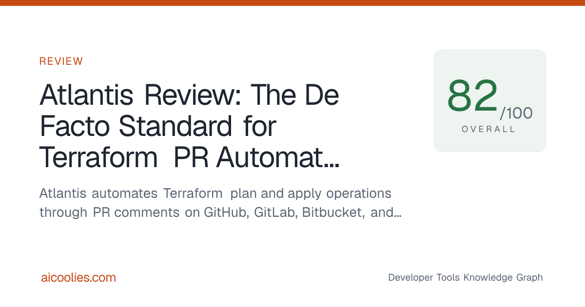 Atlantis Review: The De Facto Standard for Terraform PR Automation ...