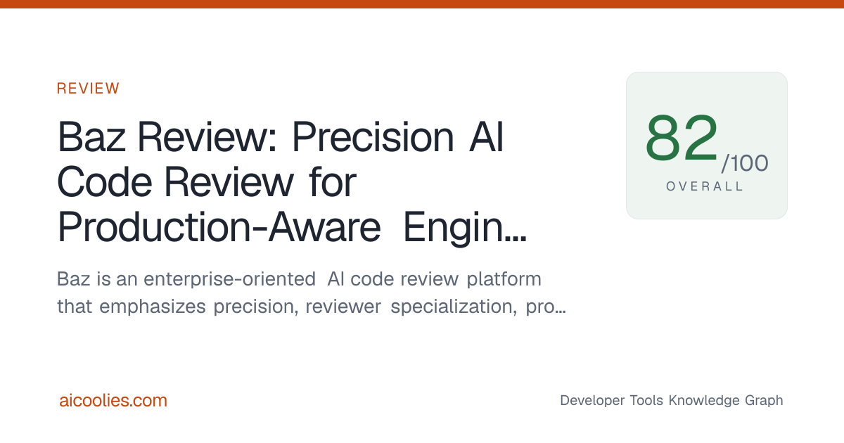 Baz Review: Precision AI Code Review for Production-Aware Engineering ...