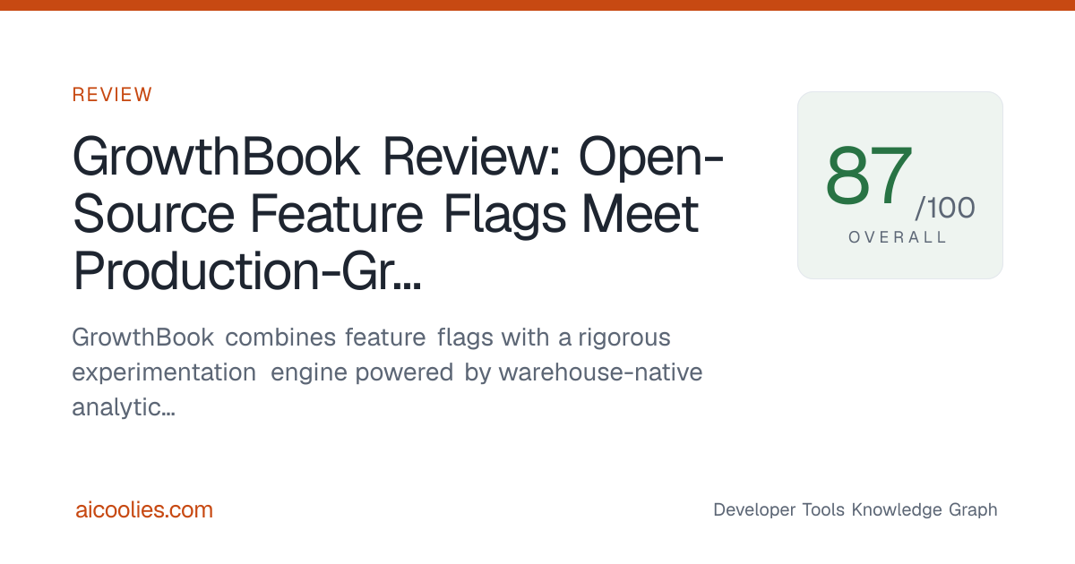 GrowthBook Review: Open-Source Feature Flags Meet Production-Grade ...