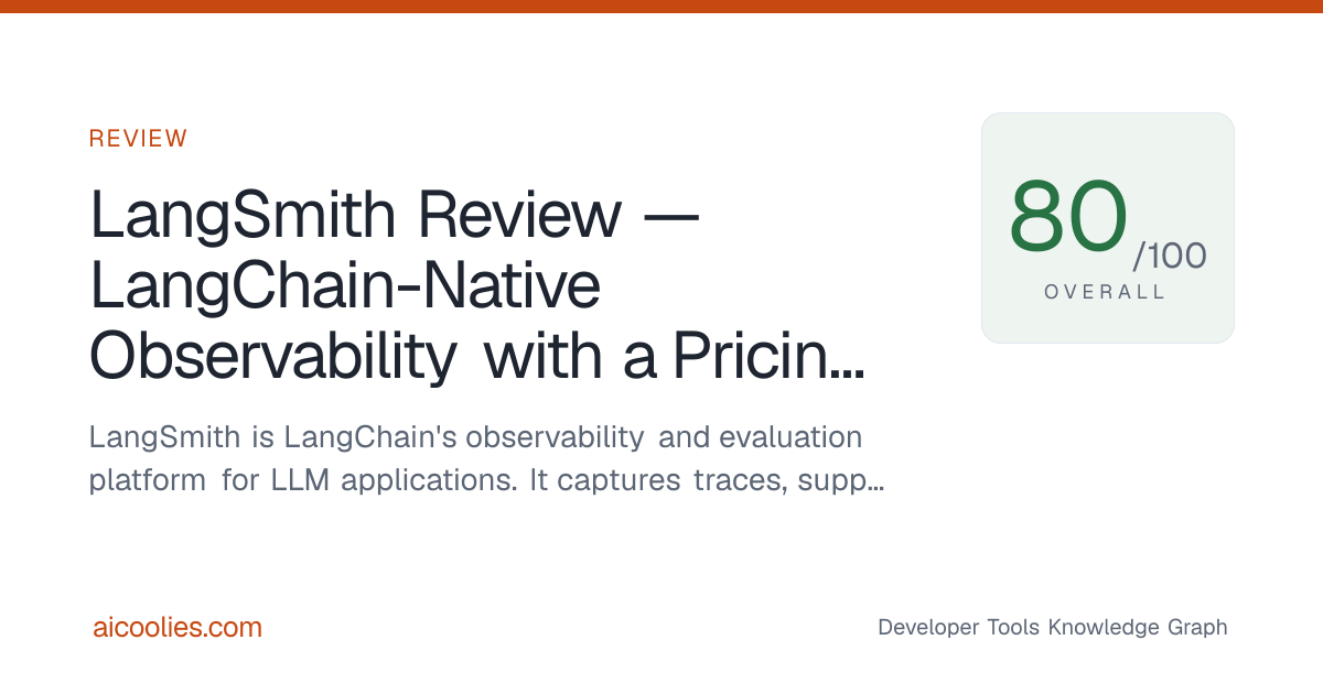 LangSmith Review — LangChain-Native Observability with a Pricing Catch ...