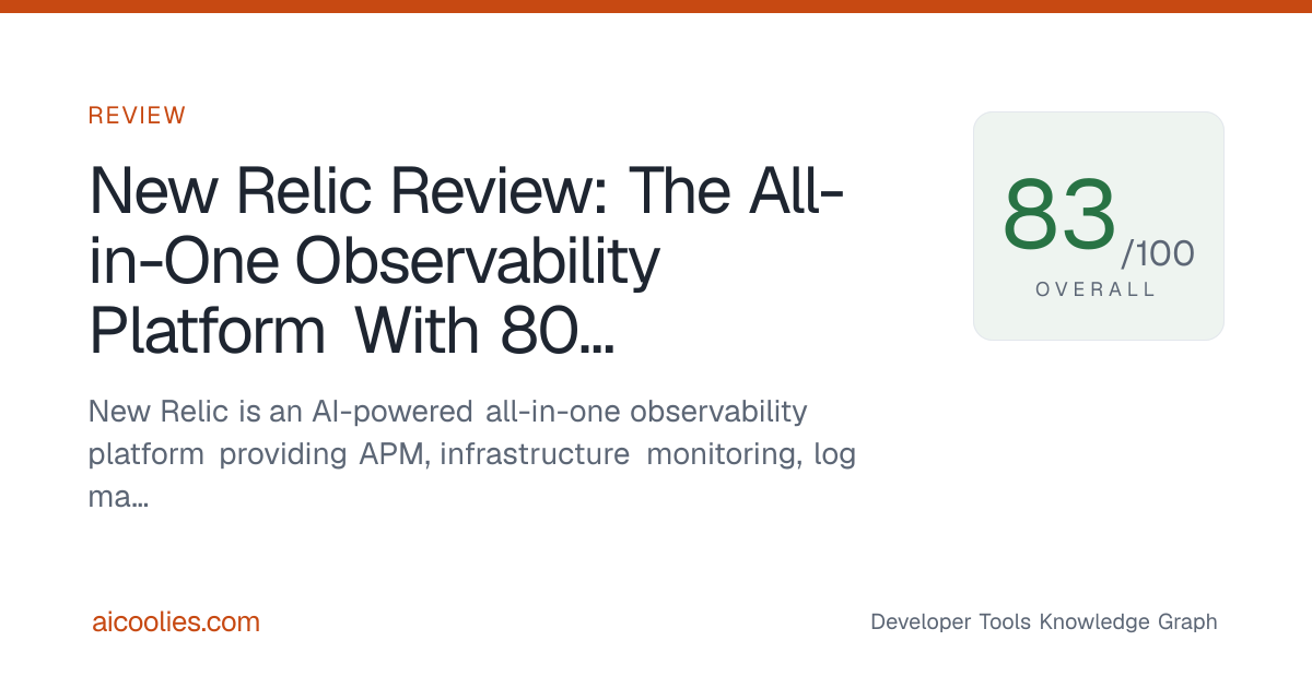New Relic Review: The All-in-One Observability Platform With 800 ...