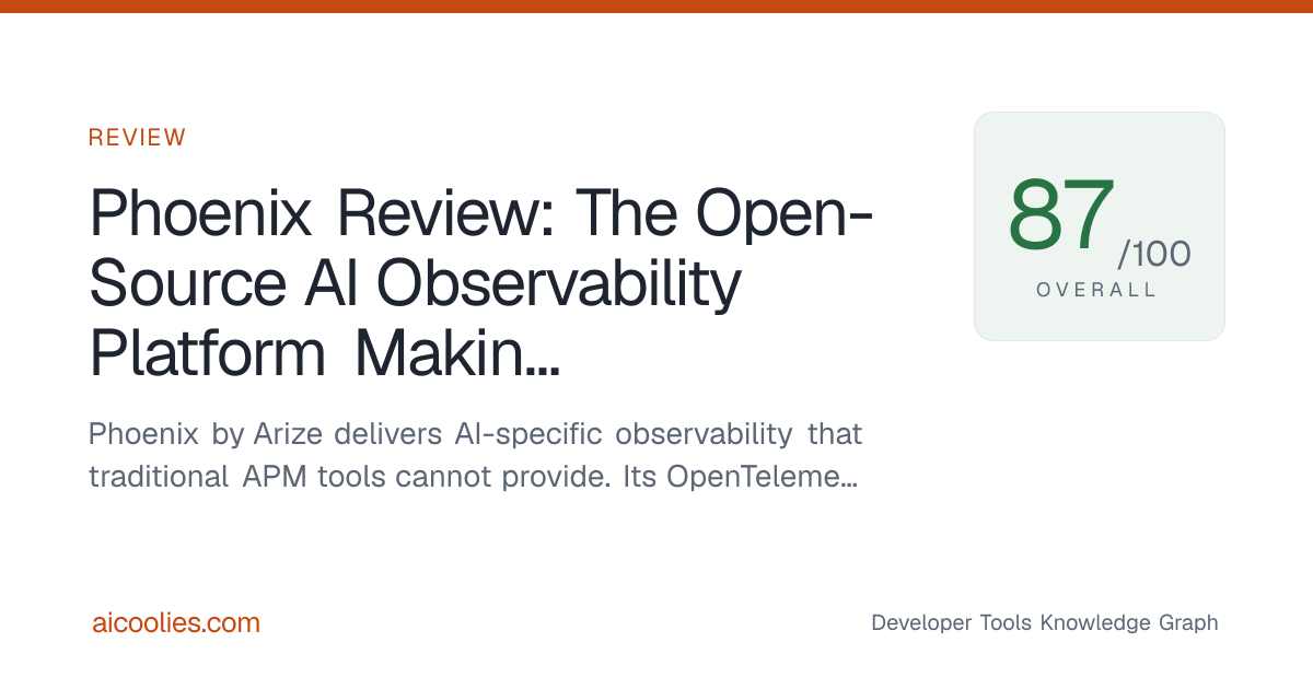 Phoenix Review: The Open-Source AI Observability Platform Making LLM ...