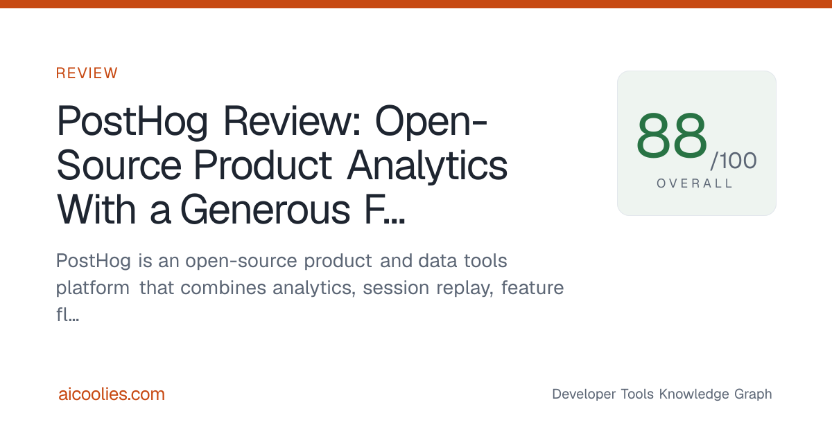 PostHog Review: Open-Source Product Analytics With a Generous Free Tier ...