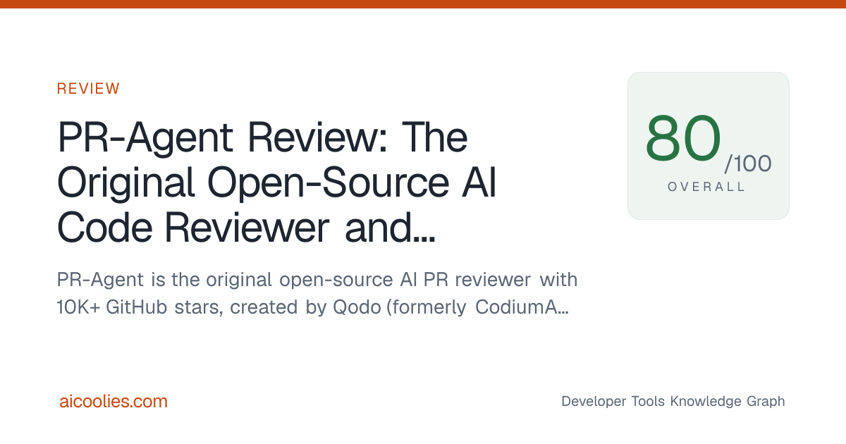PR-Agent Review: The Original Open-Source AI Code Reviewer and Its ...