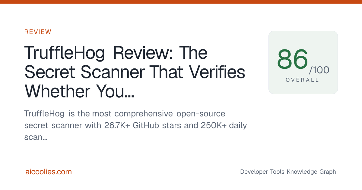 TruffleHog Review: The Secret Scanner That Verifies Whether Your Leaked ...