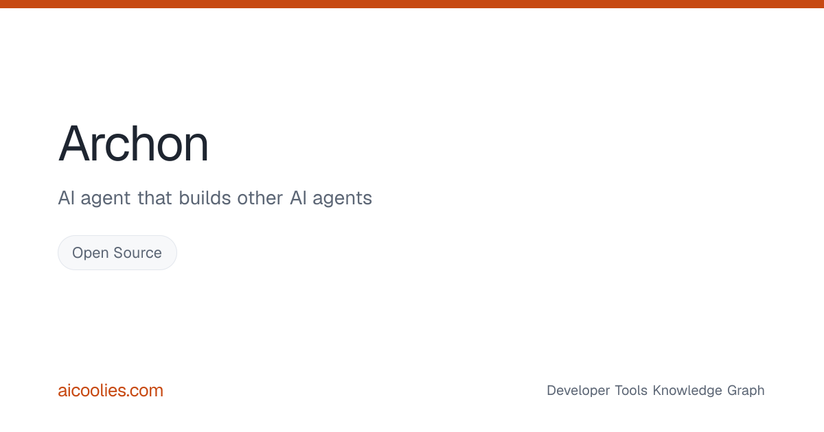 Archon: Features, Pricing & Alternatives — aicoolies