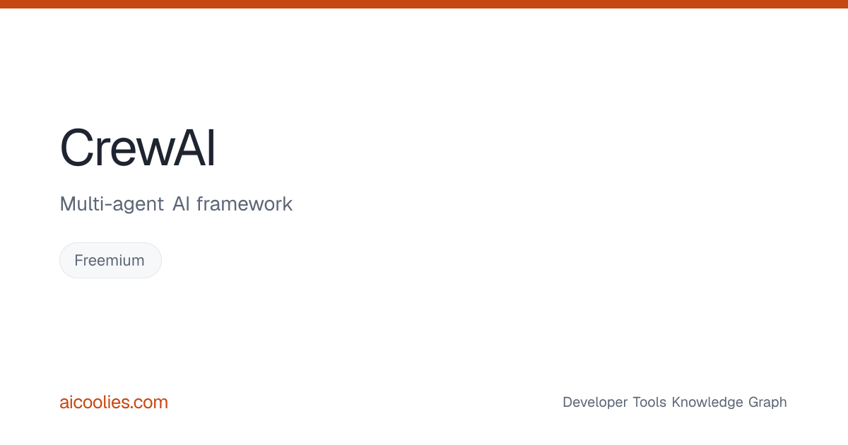 CrewAI: Features, Pricing & Alternatives — aicoolies