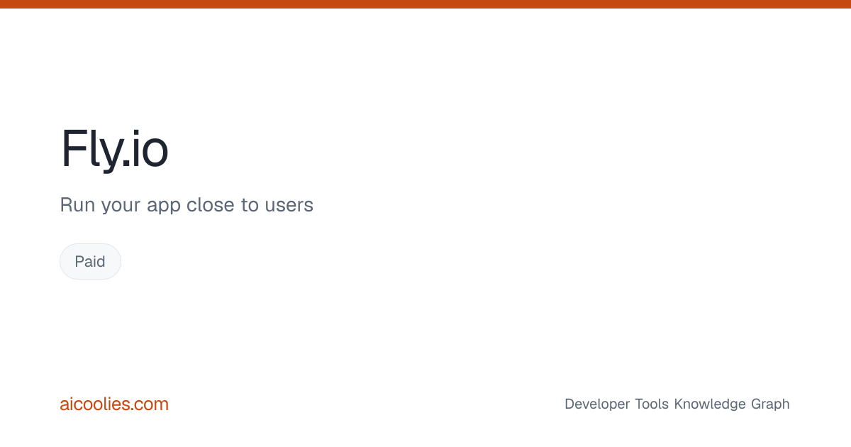 Fly.io: Features, Pricing & Alternatives — aicoolies
