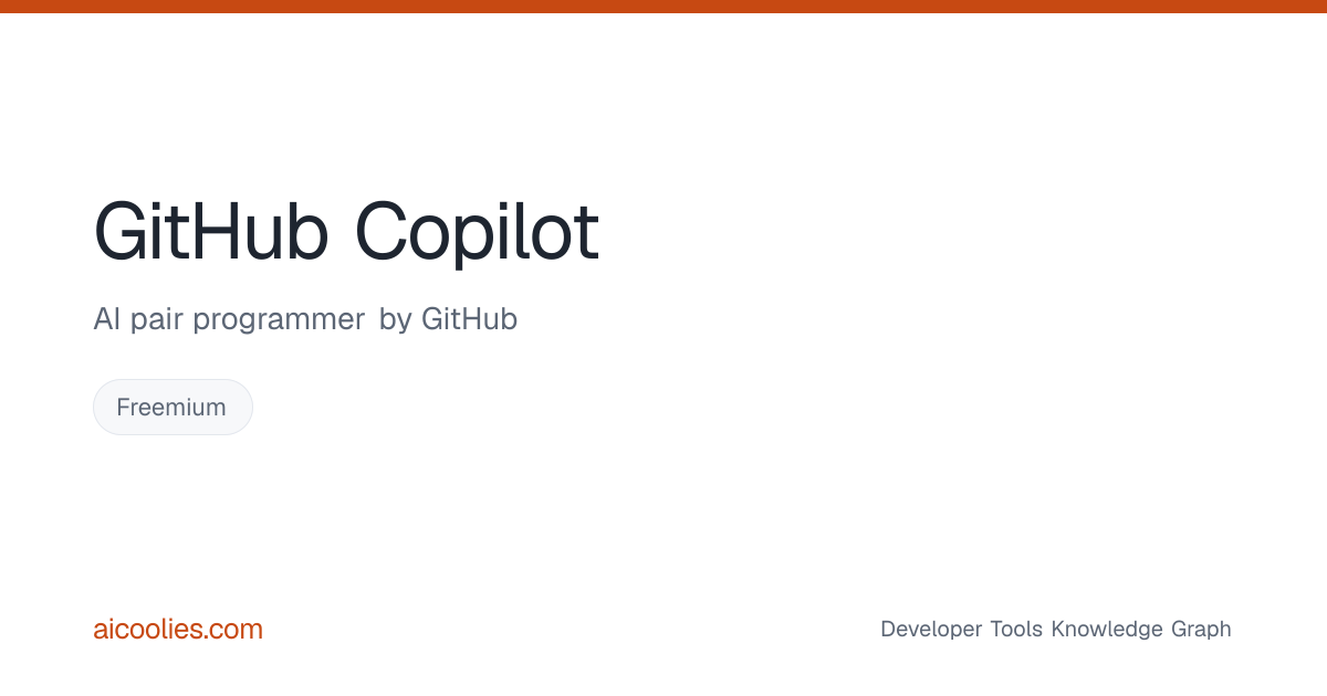 GitHub Copilot: Features, Pricing & Alternatives — aicoolies