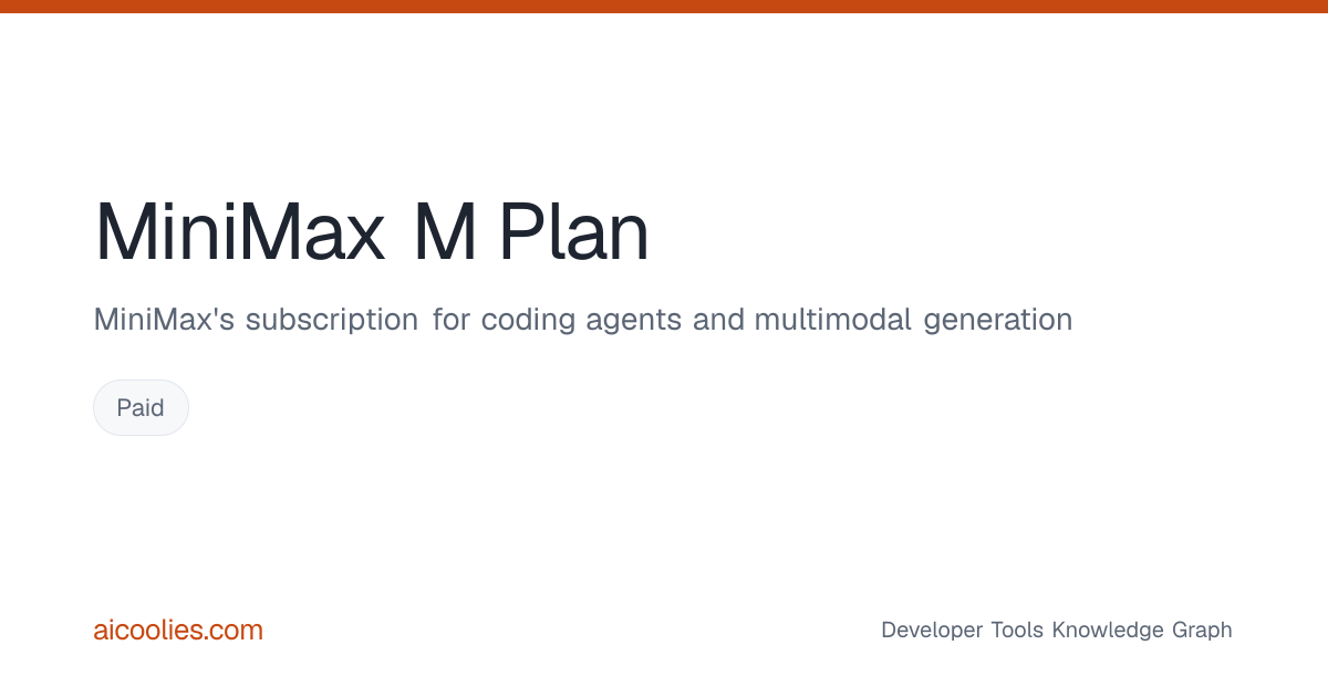 Minimax Coding Plan: Features, Pricing & Alternatives — aicoolies