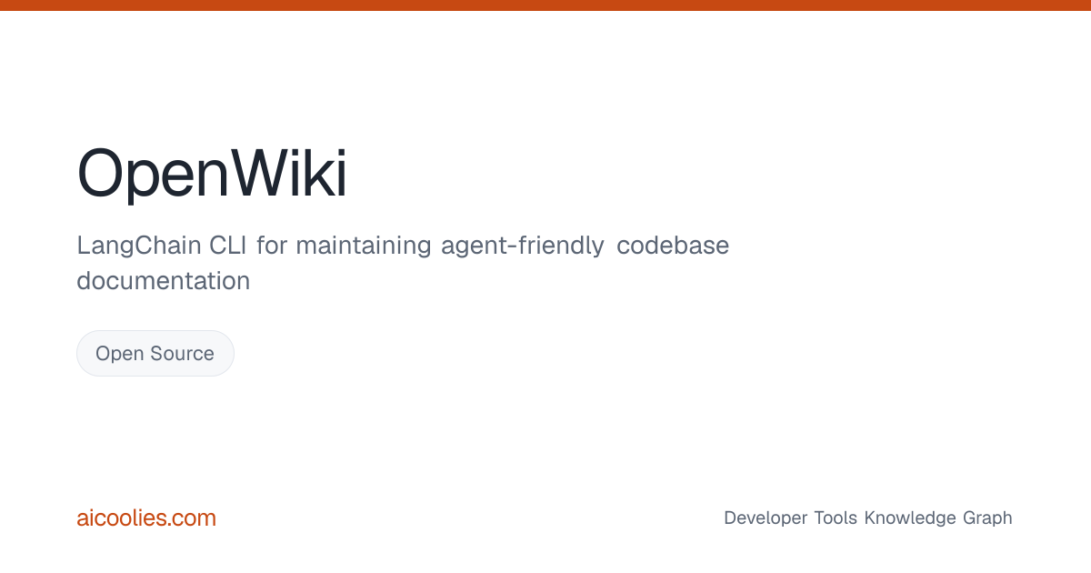 Openwiki OpenWiki: Features, Pricing & Alternatives — aicoolies