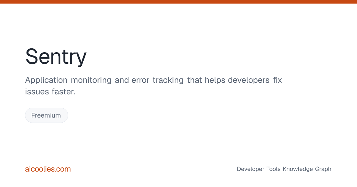 Sentry: Features, Pricing & Alternatives — aicoolies